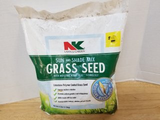 New grass seed 2.5 lbs