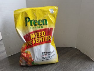 Weed preventer, approx 15 lbs