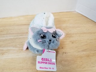 New girls slipper socks size 10-11