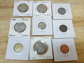 World Coins in Holders