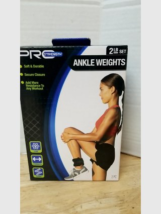Pro Strength 2lb Ankle Weights Set