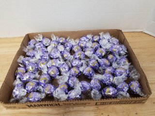 New lindor white chocolates