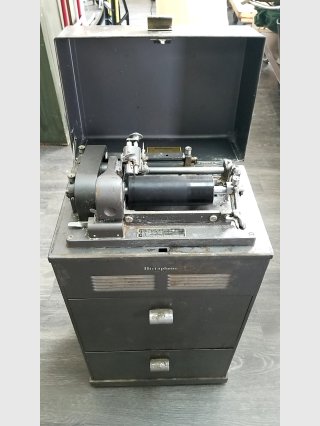 Vintage Dictaphone with Cabinet