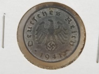 1941 German Reich coin
