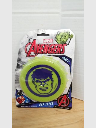 Marvel Avengers Hulk Cap Flyer Disc