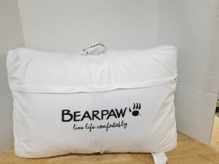 Bearpaw standard 100 pillow,  28 by 20 inch 