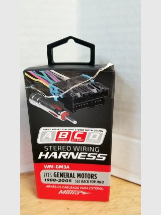 GM Stereo Wiring Harness 1988-2005
