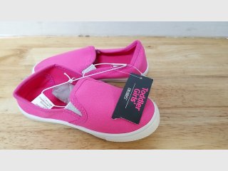 Swiggles Toddler Girls Pink Slip-On Sneakers
