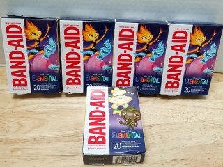 New Band-Aid Elemental Bandage Boxes