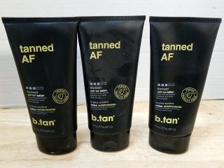 New Three Black Self Tan Lotion Tubes