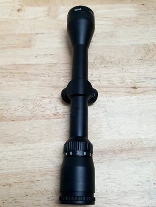 Bushnell Trophy XLT scope, 3-9x40, vg co