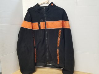 Used Harley Davidson zip up jacket, size mens xl