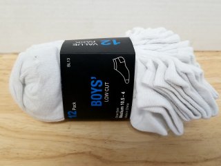 New White Boys Socks Pack