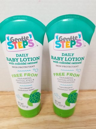 New Two Baby Lotion Tubes, BB 6/2026