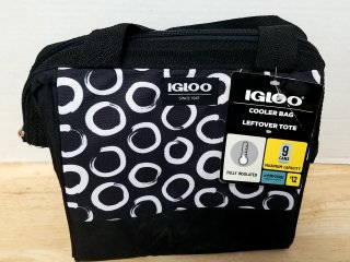 New Black Igloo Cooler Bag