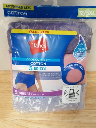 New Hanes Cotton Briefs Pack