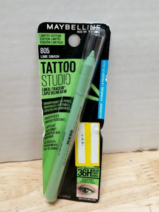 New Maybelline Lime Green Eyeliner Pencil