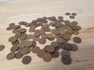 Wheat pennies 