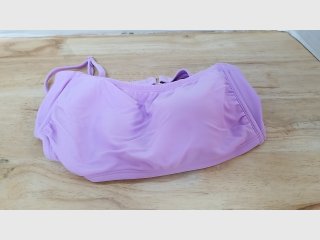 Purple Bralette Swimsuit Top D/Dd