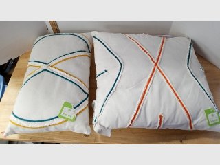 Decorative Throw Pillows (2)