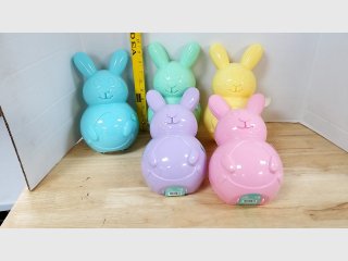 Pastel Bunny containers Set of 6