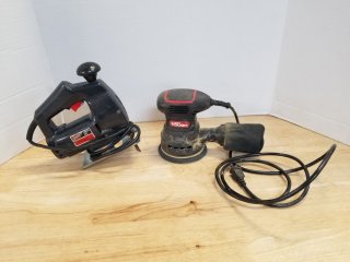 Jigsaw and sander 