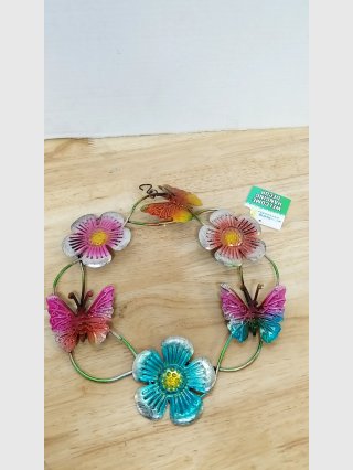 New metal decor, 12 by 10 inch