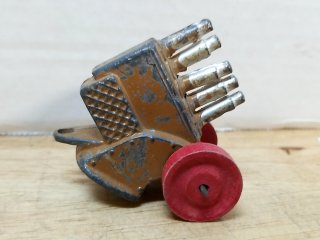 Vintage WWI Toy Machine Gun, 4 in