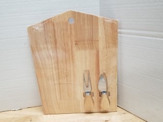 New cheese board set, approx 13 by 10 inch 