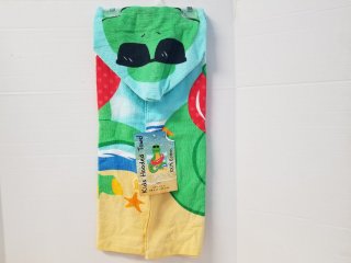 New kids hooded towel 51 by 23 inch