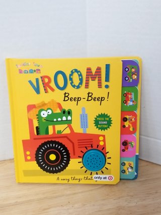 Toddler Town Vroom Beep-Beep Sound Book