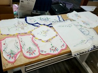 Embroidered Linens