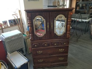 Furniture, approx 58 by 36 by 16 inch 