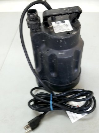 Submersible utility pump, works