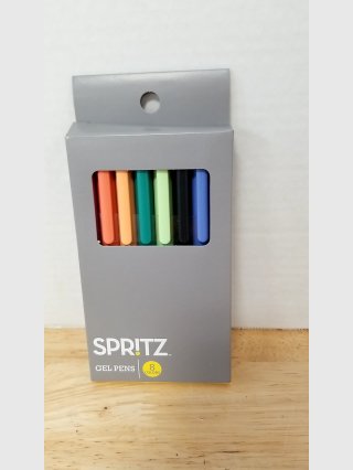 New 8-Color Spritz Gel Pens