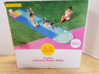 New 2 lane water slide, 18 foot long 4.6 foot wide 