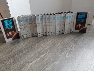 Star trek VHS tapes 