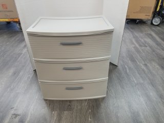Plastic storage 24 by 22 by 16 inch 