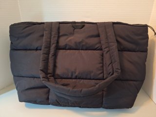 Insulated tote, 24x13 inch, damaged 