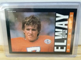 John Elway Broncos Football Card