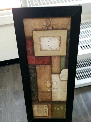 Wall hanging, 40x16 in.
