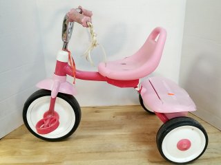 Radio Flyer Pink Plastic Tricycle