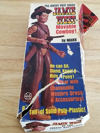 Jamie West Cowboy Toy Box