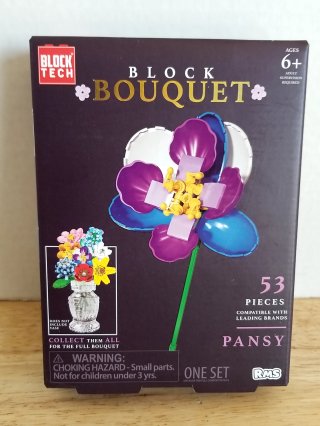 New Block Tech Pansy Building Set