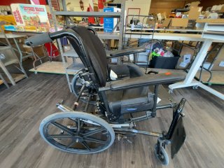 Black Manual Wheelchair