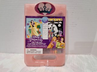Disney Princess Clip Case Activity Set