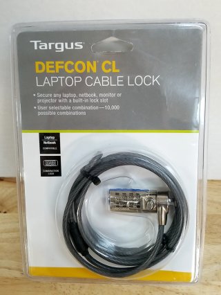 New Targus Defcon CL Cable Lock