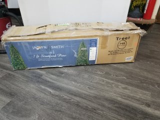 Artificial Christmas tree approx 7 foot