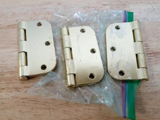 Brass hinges