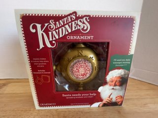 New Santa\'s Kindness Ornament